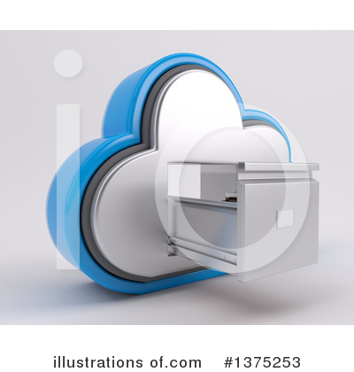 Royalty-Free (RF) Cloud Clipart Illustration by KJ Pargeter - Stock Sample #1375253