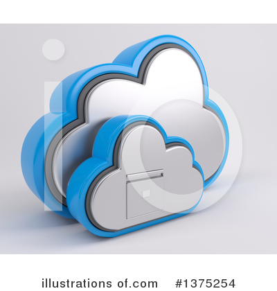 Royalty-Free (RF) Cloud Clipart Illustration by KJ Pargeter - Stock Sample #1375254
