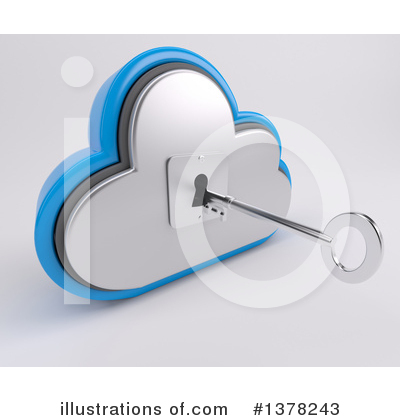 Royalty-Free (RF) Cloud Clipart Illustration by KJ Pargeter - Stock Sample #1378243
