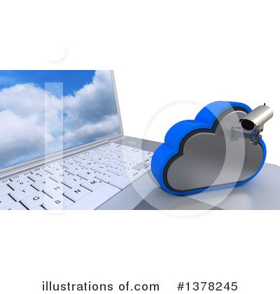 Royalty-Free (RF) Cloud Clipart Illustration by KJ Pargeter - Stock Sample #1378245