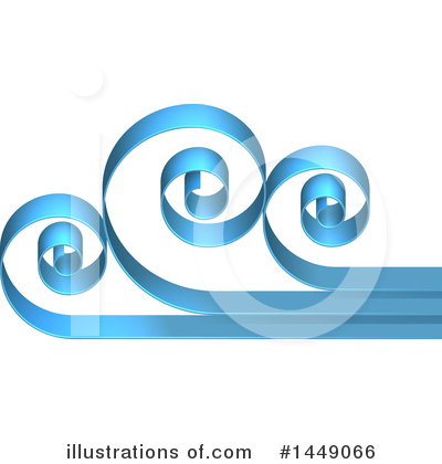 Waves Clipart #1449066 by AtStockIllustration
