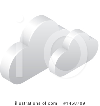 Royalty-Free (RF) Cloud Clipart Illustration by AtStockIllustration - Stock Sample #1458709