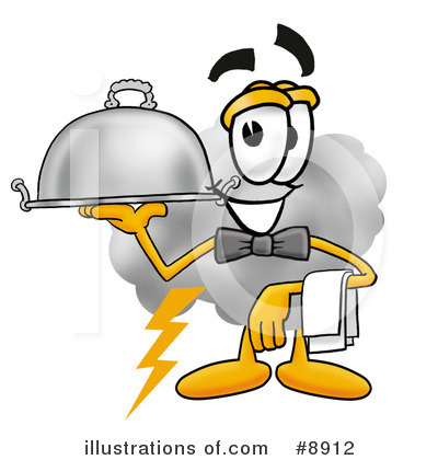 Royalty-Free (RF) Cloud Clipart Illustration by Mascot Junction - Stock Sample #8912