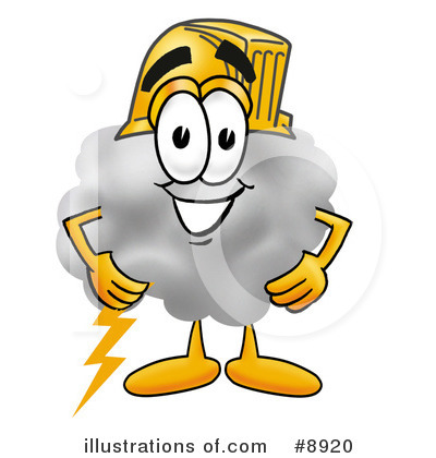 Royalty-Free (RF) Cloud Clipart Illustration by Mascot Junction - Stock Sample #8920