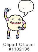 Cloud Person Clipart #1192136 by lineartestpilot