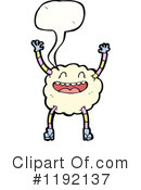 Cloud Person Clipart #1192137 by lineartestpilot