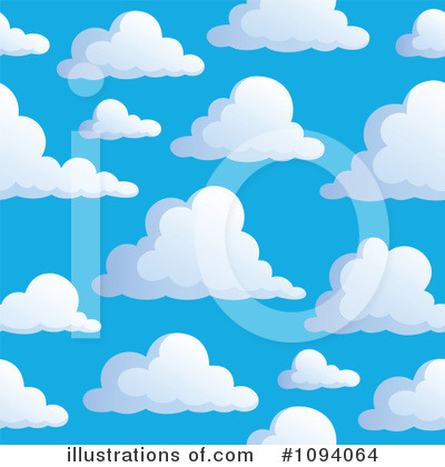 Royalty-Free (RF) Clouds Clipart Illustration by visekart - Stock Sample #1094064