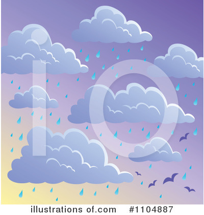 Rain Clipart #1104887 by visekart