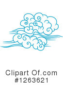 Clouds Clipart #1263621 by Vector Tradition SM