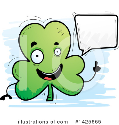 Royalty-Free (RF) Clover Clipart Illustration by Cory Thoman - Stock Sample #1425665