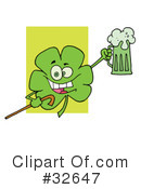 Clover Clipart #32647 by Hit Toon