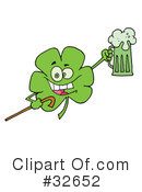 Clover Clipart #32652 by Hit Toon