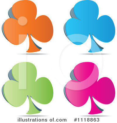Royalty-Free (RF) Clovers Clipart Illustration by Andrei Marincas - Stock Sample #1118863