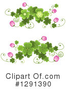 Clovers Clipart #1291390 by merlinul