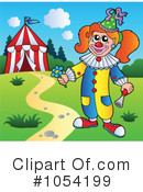 Clown Clipart #1054199 by visekart