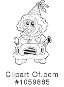 Clown Clipart #1059885 by visekart