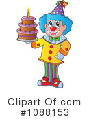 Clown Clipart #1088153 by visekart