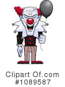 Clown Clipart #1089587 by Cory Thoman