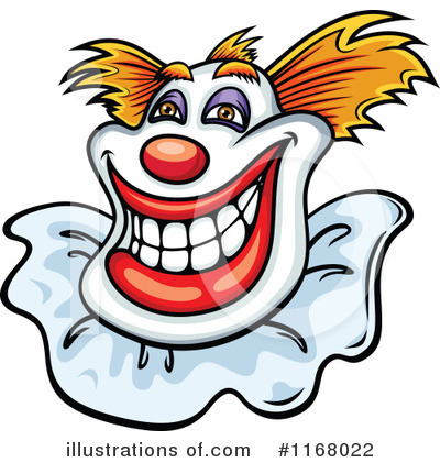 Royalty-Free (RF) Clown Clipart Illustration by Vector Tradition SM - Stock Sample #1168022