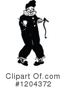 Clown Clipart #1204372 by Prawny Vintage