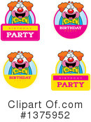 Clown Clipart #1375952 by Cory Thoman