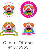 Clown Clipart #1375953 by Cory Thoman