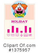 Clown Clipart #1375957 by Cory Thoman