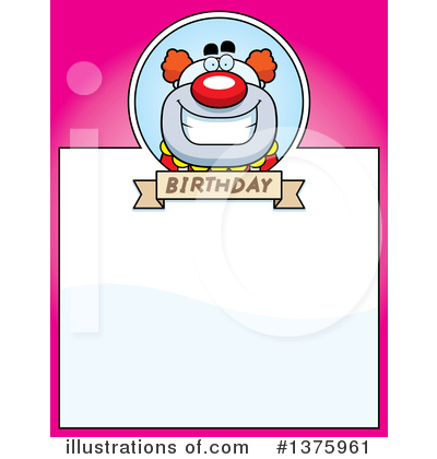 Royalty-Free (RF) Clown Clipart Illustration by Cory Thoman - Stock Sample #1375961