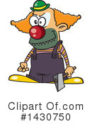 Clown Clipart #1430750 by toonaday