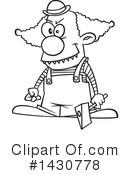 Clown Clipart #1430778 by toonaday