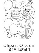 Clown Clipart #1514943 by visekart