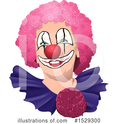 Royalty-Free (RF) Clown Clipart Illustration by dero - Stock Sample #1529300