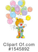 Clown Clipart #1545892 by Alex Bannykh