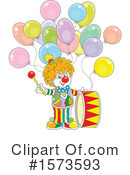 Clown Clipart #1573593 by Alex Bannykh
