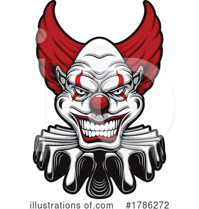 Royalty-Free (RF) Clown Clipart Illustration by Vector Tradition SM - Stock Sample #1786272