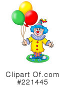 Clown Clipart #221445 by visekart