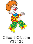 Clown Clipart #38120 by Alex Bannykh