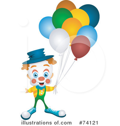 Clown Clipart #74121 by BNP Design Studio
