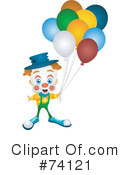 Clown Clipart #74121 by BNP Design Studio