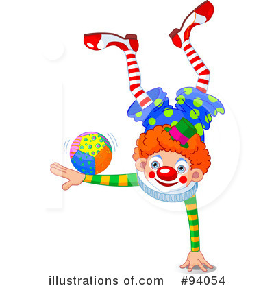Clown Clipart #94054 by Pushkin