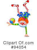 Clown Clipart #94054 by Pushkin