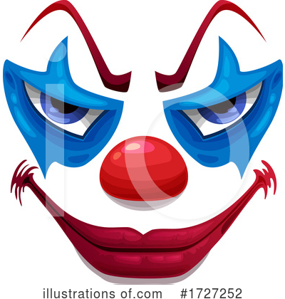 Clown Clipart #1727252 by Vector Tradition SM