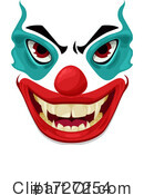 Clown Face Clipart #1727254 by Vector Tradition SM