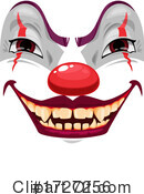 Clown Face Clipart #1727256 by Vector Tradition SM