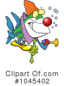 Clownfish Clipart #1045402 by toonaday