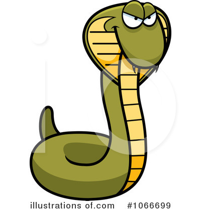 Royalty-Free (RF) Cobra Clipart Illustration by Cory Thoman - Stock Sample #1066699