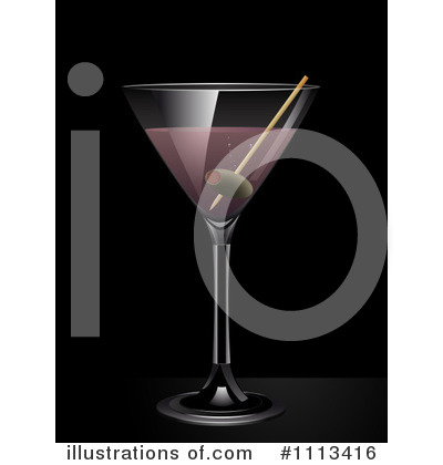 Royalty-Free (RF) Cocktail Clipart Illustration by elaineitalia - Stock Sample #1113416