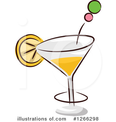 Royalty-Free (RF) Cocktail Clipart Illustration by BNP Design Studio - Stock Sample #1266298