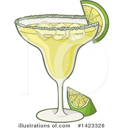 Cocktails Clipart #1423326 by Any Vector