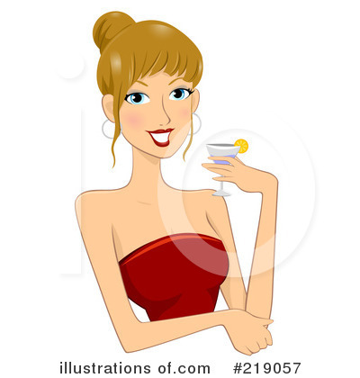Royalty-Free (RF) Cocktail Clipart Illustration by BNP Design Studio - Stock Sample #219057